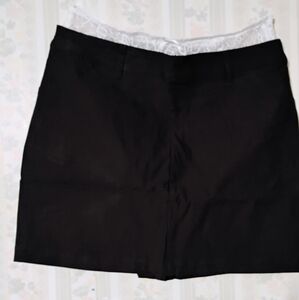 Womens Peek-A-Boo Lace Mini Skirt - Wild Fable - Black - Small